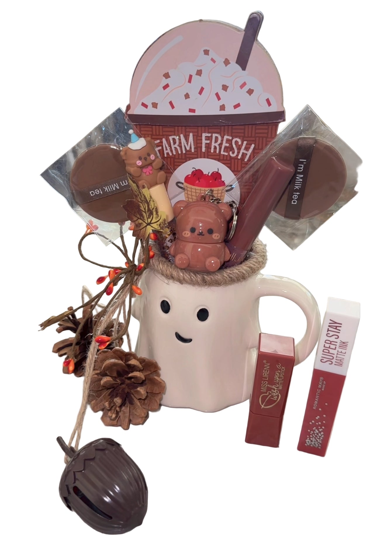 Halloween Mug/Tumbler/ + 5/6 piece Lippie Set