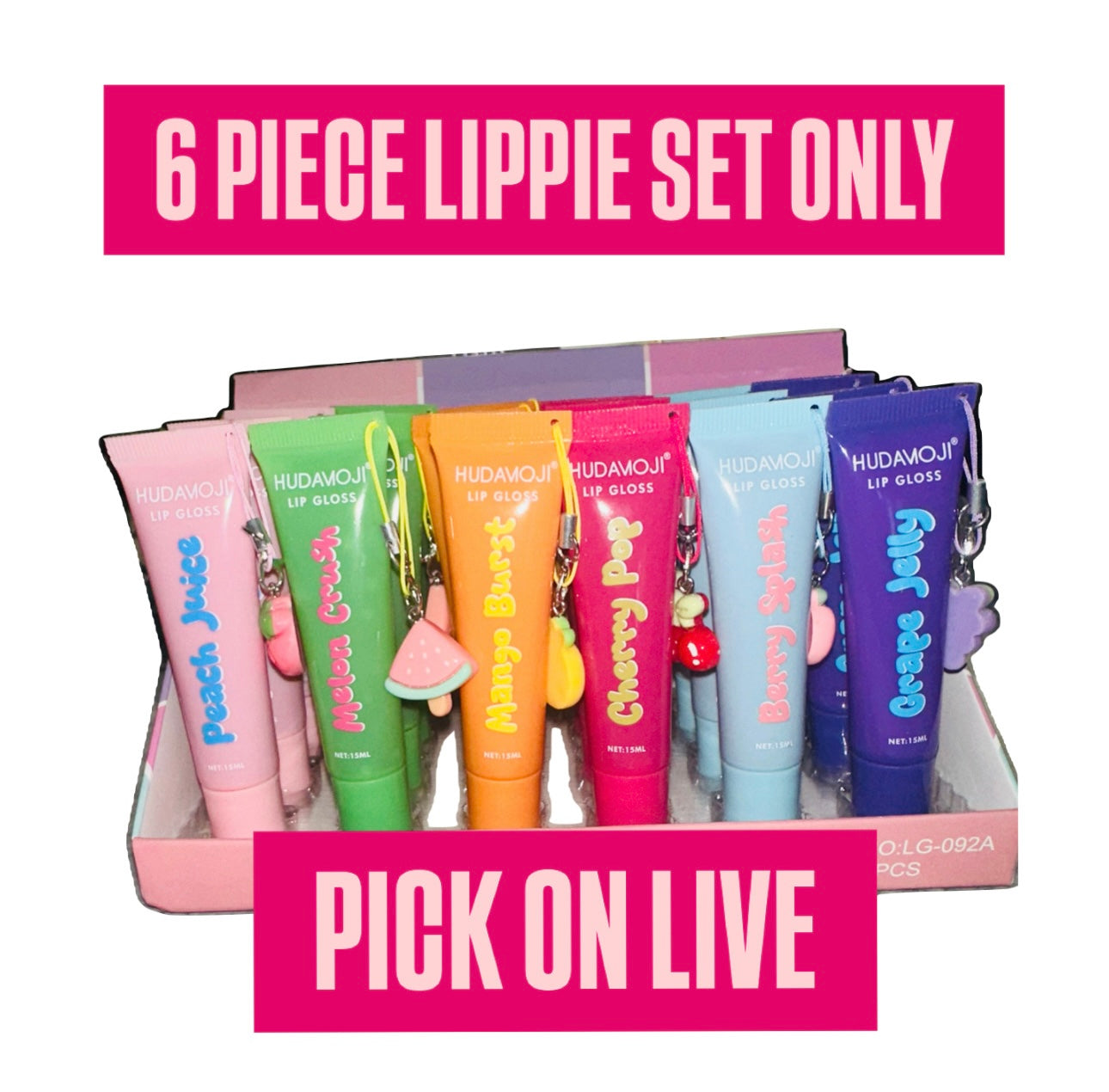 Halloween Tumbler + 6 piece Lippie Set