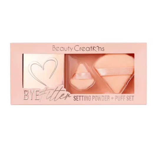 BC translucent powder & puffs set