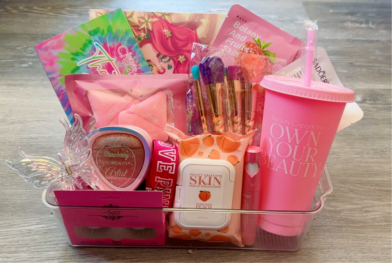 Pink Girly Makeup Set