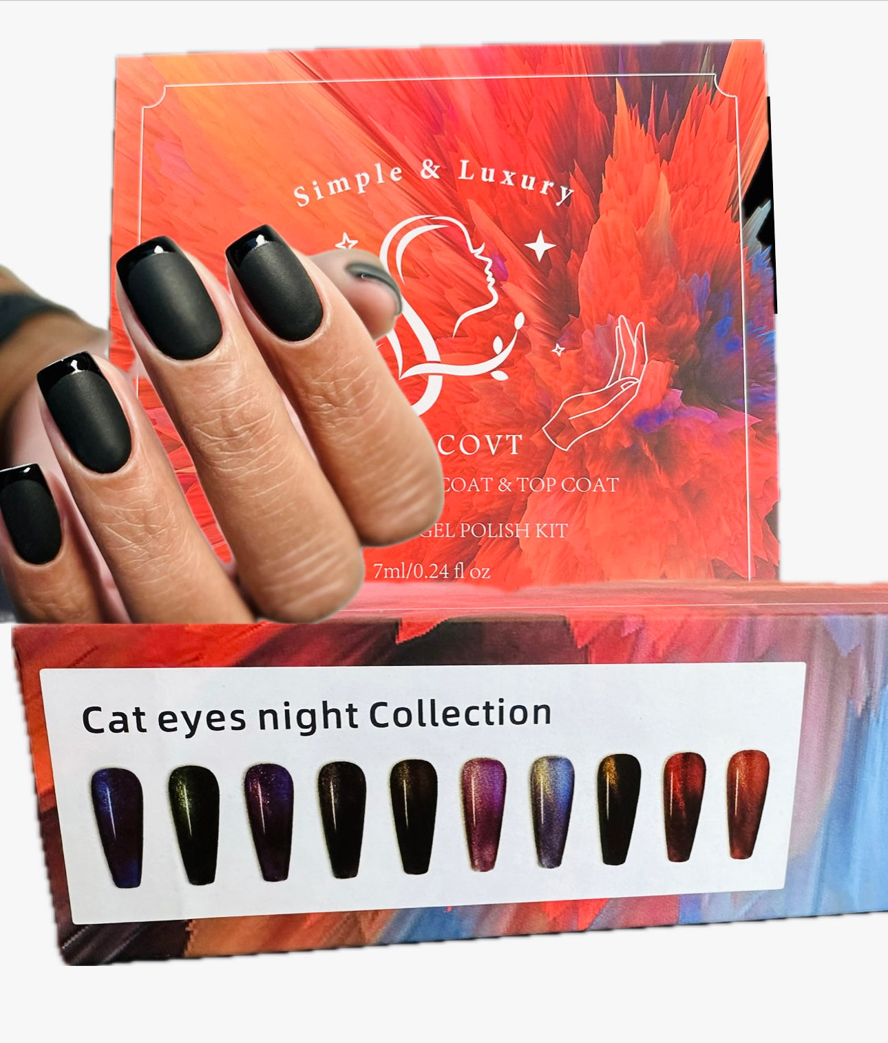 12 PIECE GEL NAIL KIT