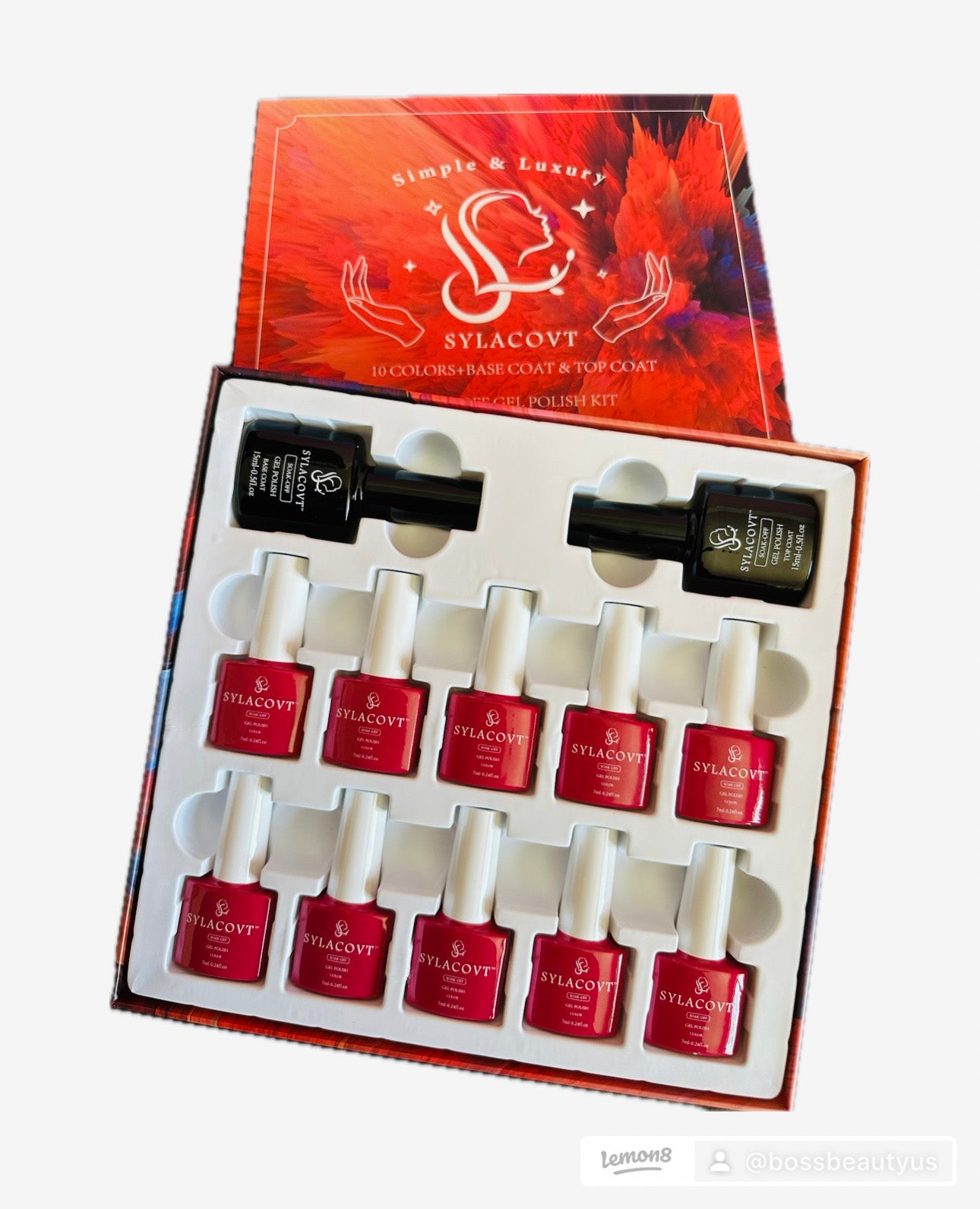 12 PIECE GEL NAIL KIT