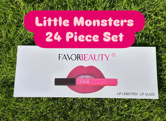 24 Piece Lipgloss & Lip Liner Set Set- Lip Kit