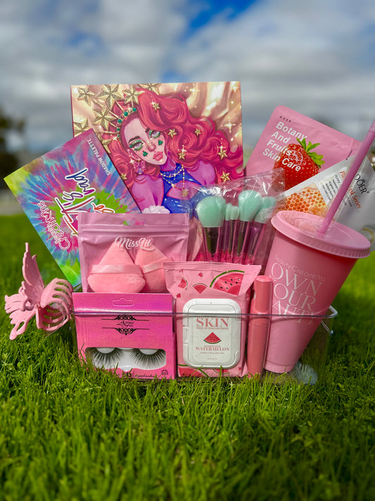 Pink Girly Makeup Set