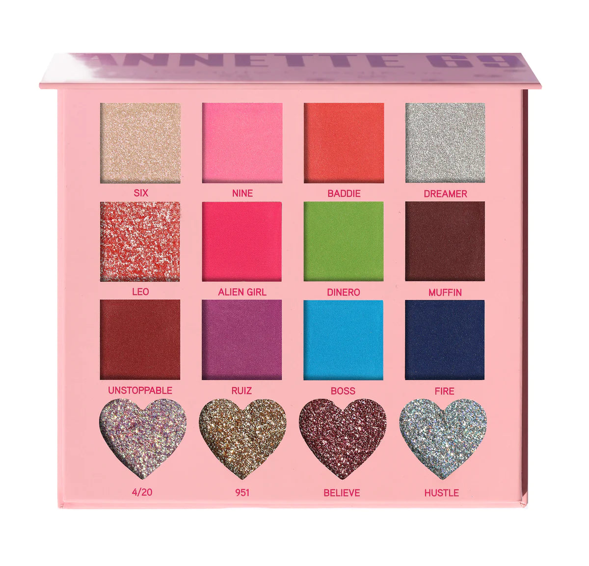 Annette 69 Eyeshadow Palette Beauty Creations